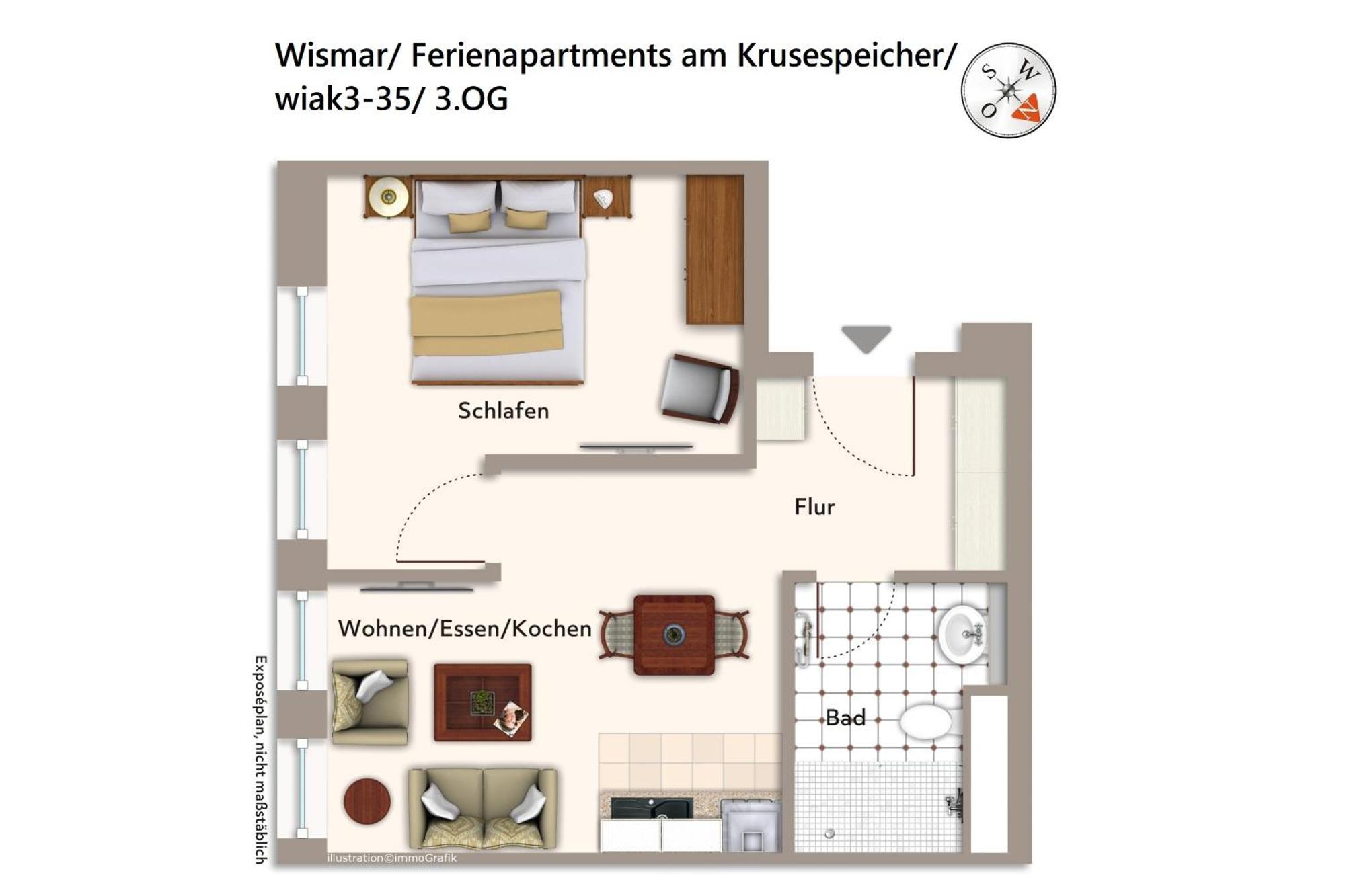 Ferienapartments Am Krusespeicher Ferienapartments Am Krusespeicher 3-35 Wißmar Zewnętrze zdjęcie